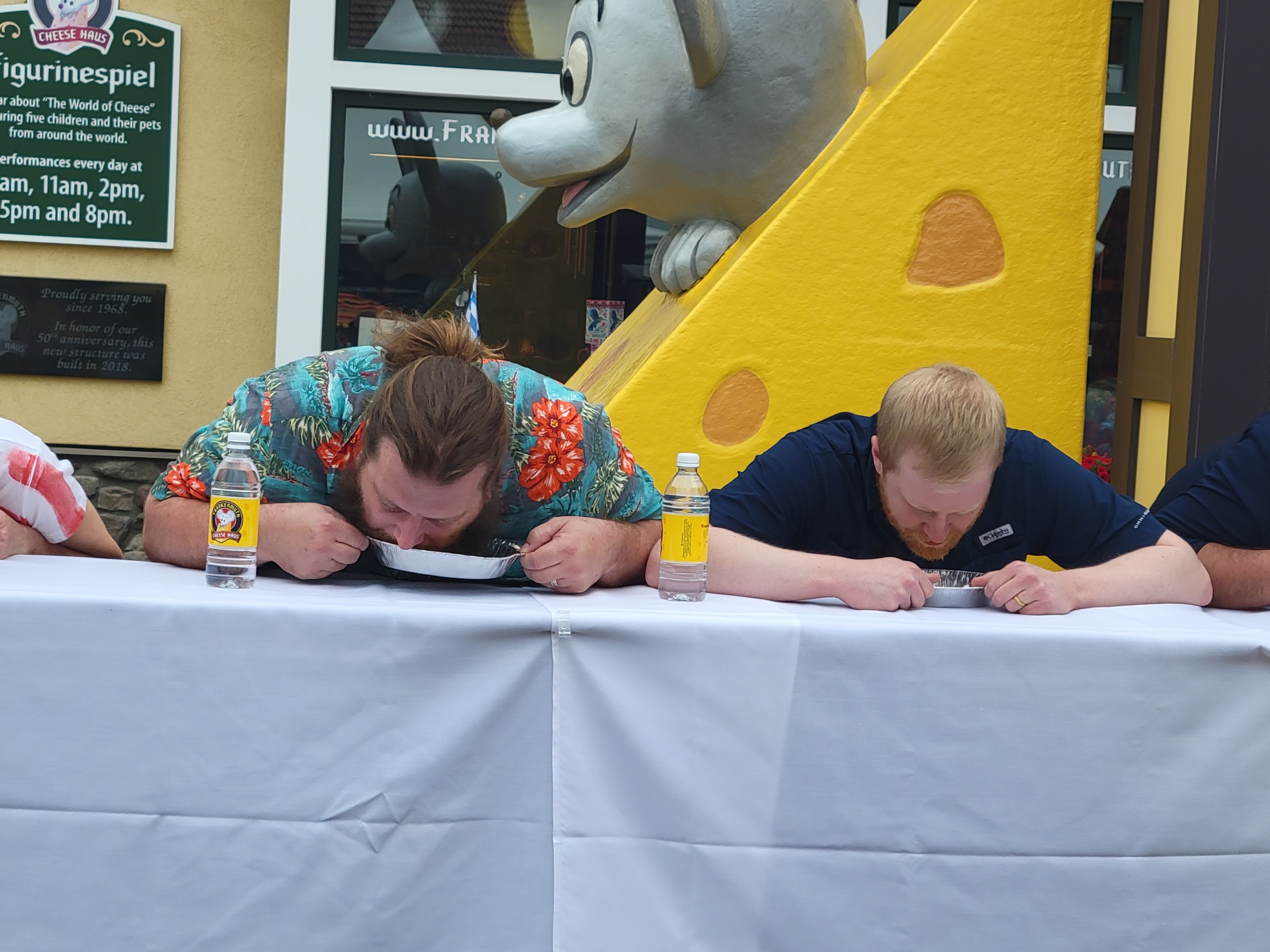 Face-First Pie Challenge